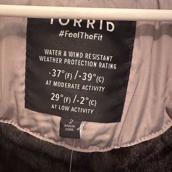 Long line torrid winter coat - Picture 11 of 11